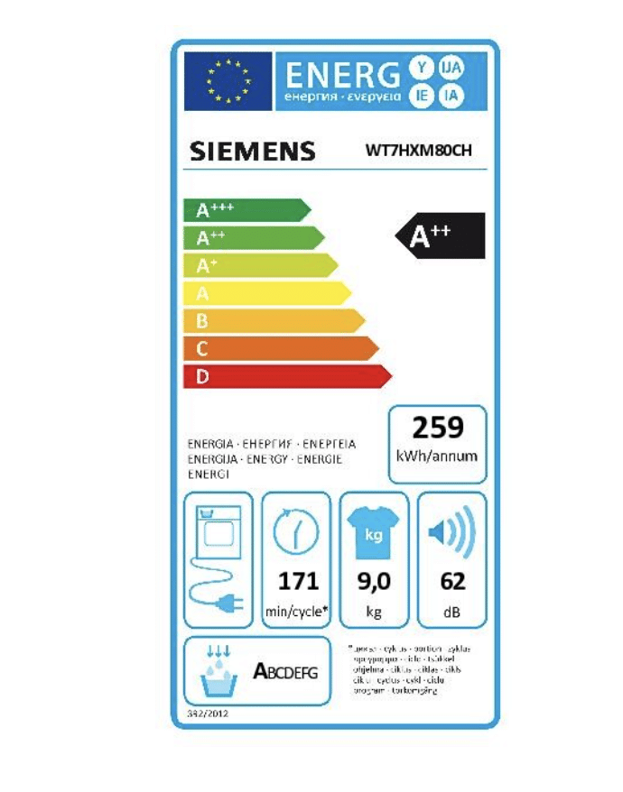 Siemens Trockner WT7HXM80CH – A++ – Bild 3