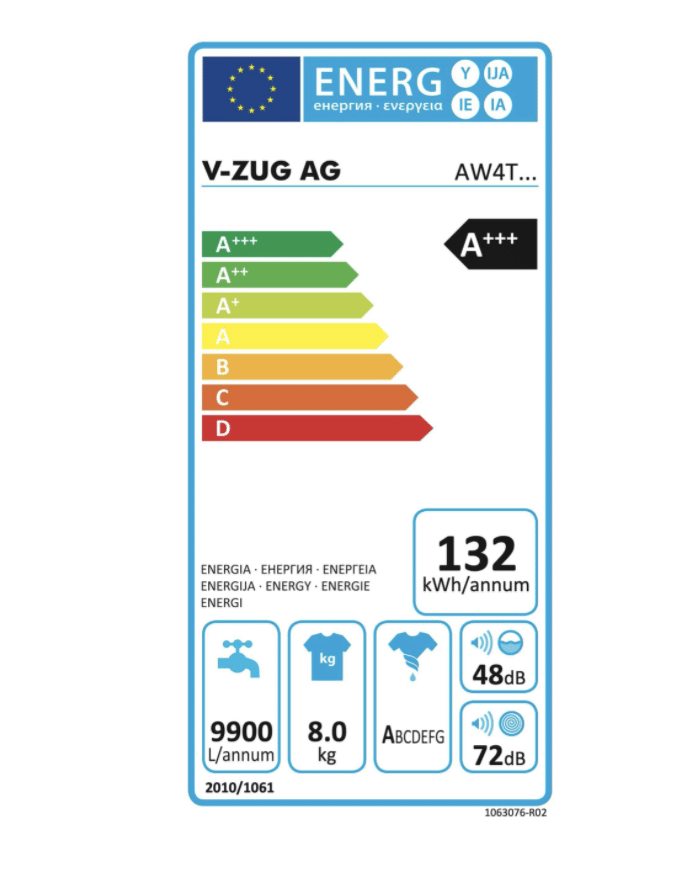 V-ZUG Waschmaschine AdoraWaschen V4000 – B – Bild 3
